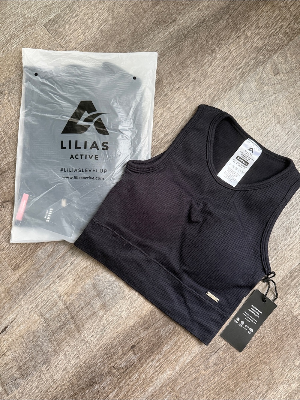 Ribbed Knit Sports bras - Two